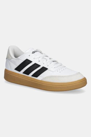 Detské tenisky adidas COURTBLOCK biela farba, JH8563