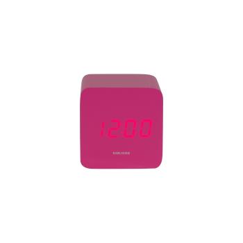 Karlsson 5982BP dizajnové LED hodiny s budíkomružové, 7 cm