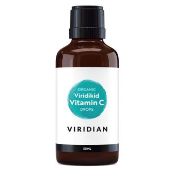 VIRIDIAN Nutrition organic viridikid vitamin C drops 50 ml