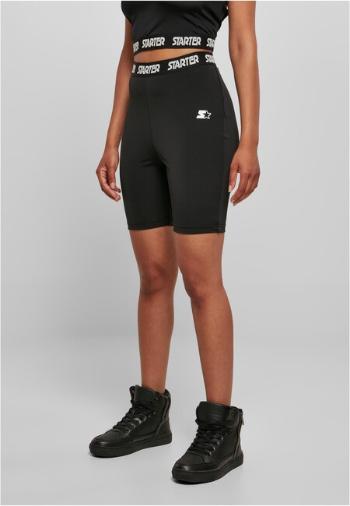 Ladies Starter Logo Tape Cycle Shorts black - XS