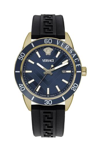 Hodinky Versace pánske, čierna farba, VEYCA0224
