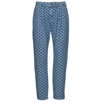 Karl Lagerfeld  TAPERED MONOGRAM JCQ DENIMS  Rovné džínsy Modrá