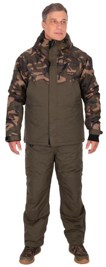 Fox zimný oblek khaki/camo wintersuit - m