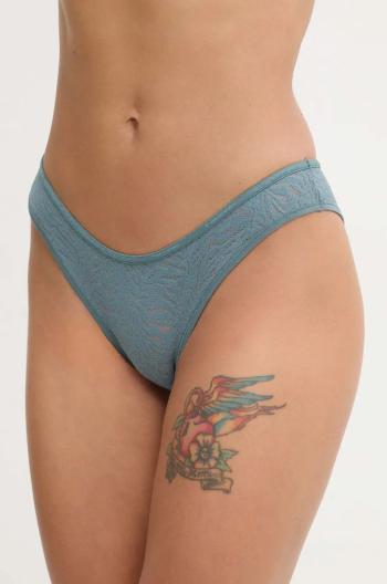 Nohavičky Calvin Klein Underwear zelená farba, 000QF7348E