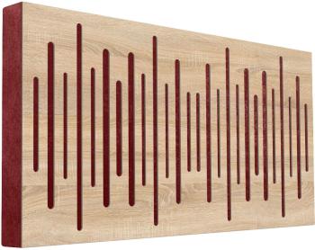 Mega Acoustic FiberPRO120 Spectrum Sonoma Oak/Dark Red Absorpčný drevený panel