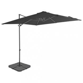 Záhradný slnečník s prenosným stojanom 250x250 cm Dekorhome