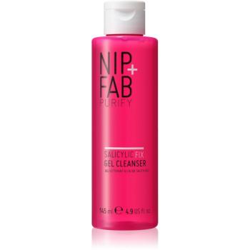 NIP+FAB Salicylic Fix čistiaci gél na tvár 145 ml