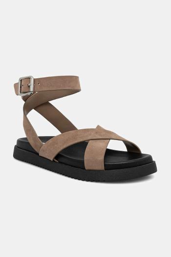 Semišové sandále Steve Madden My Bestie dámske, hnedá farba, SM11003787