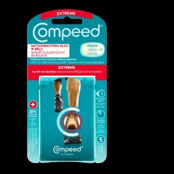 COMPEED Náplasť na pľuzgiere športová päta 5 ks