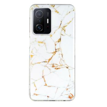 IMD MARBLE Ochranný kryt Xiaomi 11T / 11T Pro WHITE