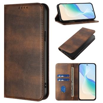MAGNETIC Zaklápací kryt pre Motorola Edge 60 Pro hnedý