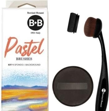 Borciani & Bonazzi Pastel Background Sada štetcov 3 ks