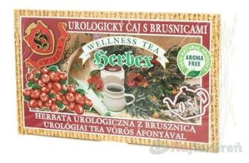 HERBEX UROLOGICKÝ ČAJ S BRUSNICAMI, 20x3 g