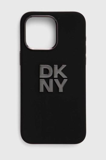 Puzdro na mobil Dkny  iPhone 15 Pro Max 6.7" čierna farba, DKHCP15XSMCBSK,