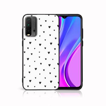 MY ART Ochranný obal Xiaomi Redmi 9T BLACK HEARTS (167)