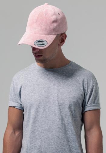 Urban Classics Low Profile Velours Cap lightrose - UNI