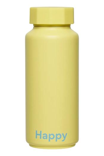 Termo fľaša Design Letters Special Edition 500 ml žltá farba