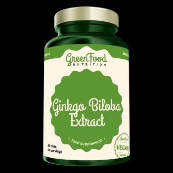 GREENFOOD NUTRITION Výťažok z ginkga biloba 60 kapsúl