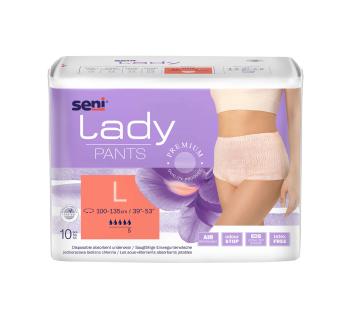Seni Lady Pants Inkontinencia-fehérnemű L 10db