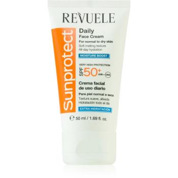 Revuele Sunprotect Moisture Boost hydratačný denný krém SPF 50+ 50 ml