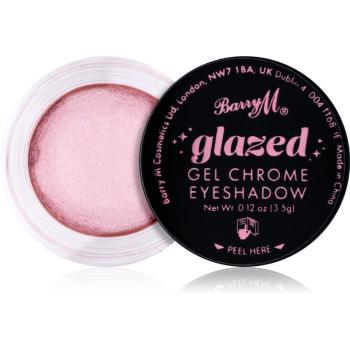 Barry M Glazed Gel Chrome Eyeshadow gélové očné tiene odtieň So Persuasive 3.5 g