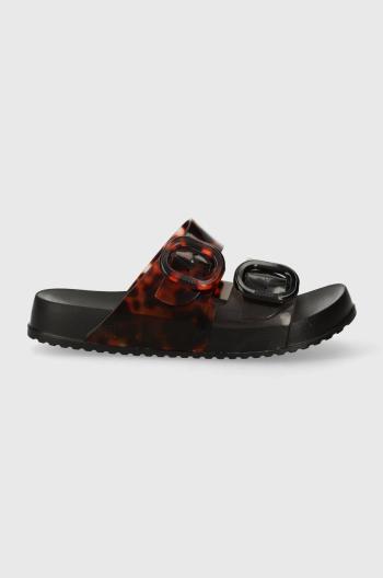 Šľapky Melissa MELISSA COZY SLIDE AD dámske, čierna farba, M.33913.N716