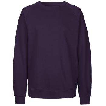 Neutral Mikina z organickej Fairtrade bavlny - Fialová | XL