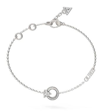 Guess Oceľový náramok so zirkónmi M`ama Non M`ama JUBB04663JWRH 21 cm