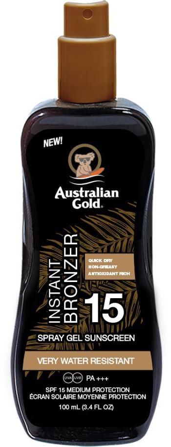 AUSTRALIAN GOLD SPF 15 Spray Gel + Bronzer 100 ml