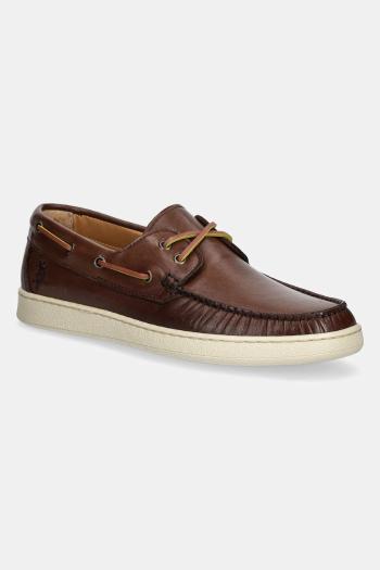 Kožené mokasíny U.S. Polo Assn.  MIGUEL pánske, hnedá farba,  MIGUEL001M/5L1