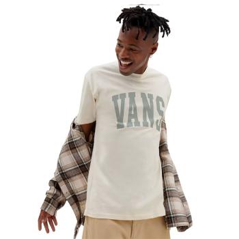 Pánske Tričko Vans VARSITY TYPE SS TEE antique white - 2XL