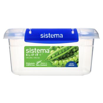 SISTEMA Klip It Plus Krabička na potraviny 2 klipy 1,15 l