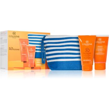 Collistar Set ULTRA PROTECTION TANNING CREAM FACE-BODY SPF 30 darčeková sada