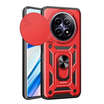 RING CAMERA Kryt s držiakom pre Realme 12 5G červený