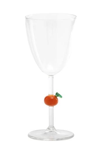 Pohárik Zafferano Teca Frutta 250 ml oranžová farba