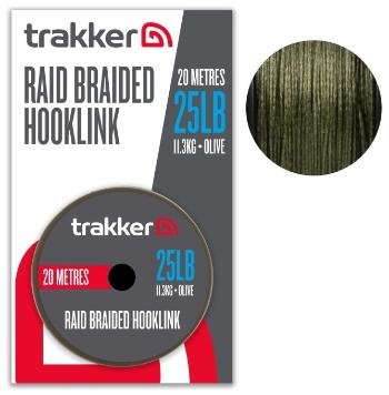 Trakker náväzcová šnúrka raid braided hooklink 20 m - 0,35 mm 25 lb 11,3 kg