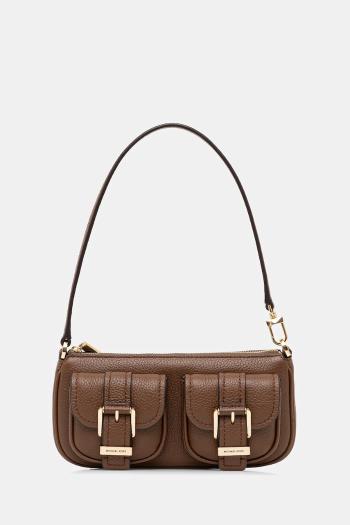 Kožená kabelka MICHAEL Michael Kors zelená farba, 32S5GZCU1L
