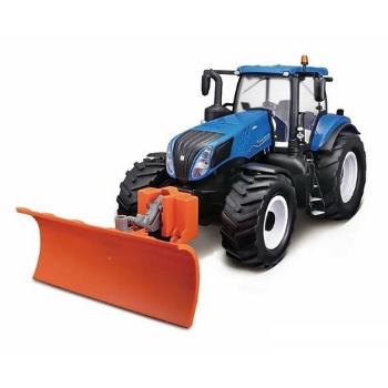 Maisto Tech RC, New Holland tractor s radlicou, 2,4 Ghz, modrá