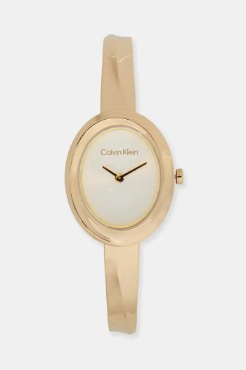 Hodinky Calvin Klein dámske, zlatá farba, 25100056