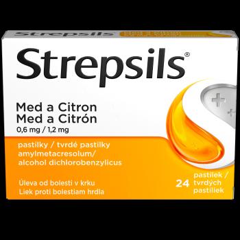 STREPSILS Med a Citrón 24 pastiliek