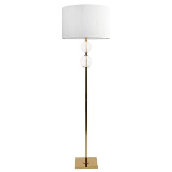 ArtFir Stojaca CAROLINE 02 | biela/zlatá 50 x 159 cm