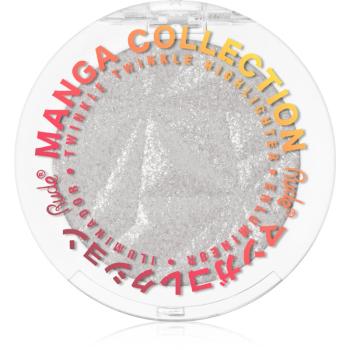 Rude Cosmetics Manga Collection Twinkle Twinkle Highlighter kompaktný púdrový rozjasňovač odtieň Kirei-Sama's Playlist 4 g