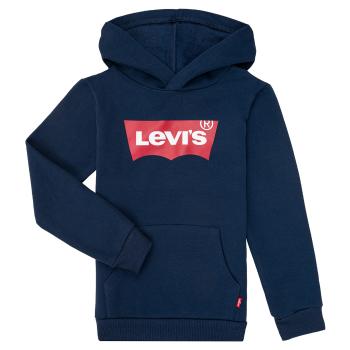 Levis  BATWING SCREENPRINT HOODIE  Mikiny Modrá