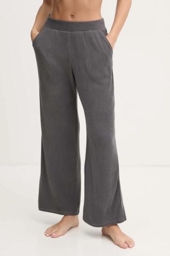 Tepláky Hollister Co. šedá farba, jednofarebné, KI346-4033