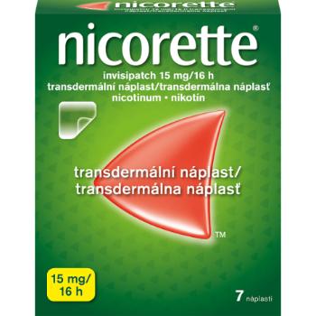 Nicorette invisipatch 15 mg/16h emp.tdm.7 náplastí