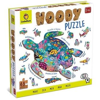 Ludattica Woody More, drevené puzzle, 48 dielikov (21245)