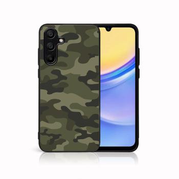 MY ART Ochranný kryt pre Samsung Galaxy A15 GREEN CAMO (235)