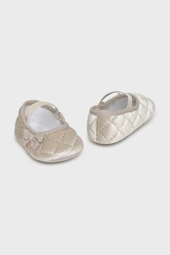 Topánky pre bábätká Mayoral Newborn béžová farba, 9964