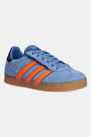 Detské semišové tenisky adidas Originals GAZELLE JQ7836