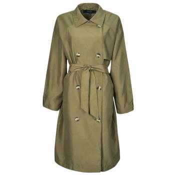 Vero Moda  VMDOREEN  Kabátiky Trenchcoat Kaki